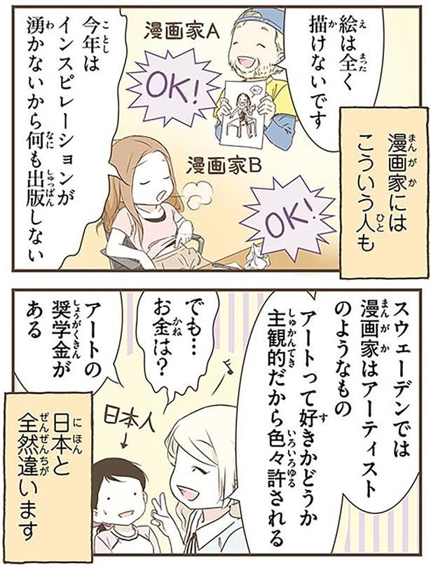 日本と全然違います （C）オーサ・イェークストロム／KADOKAWA