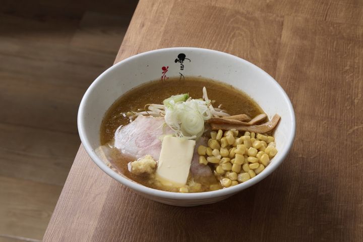 麺屋 雪月花の味噌バターコーンラーメン