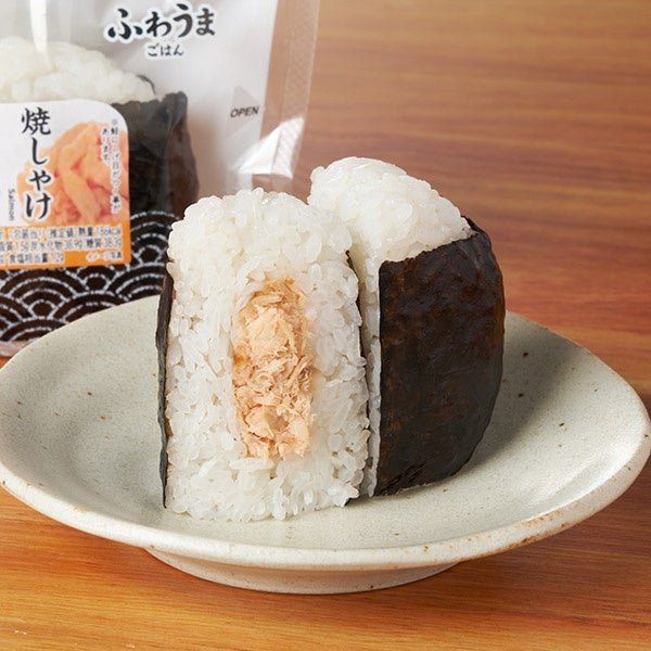 直巻 焼しゃけの断面