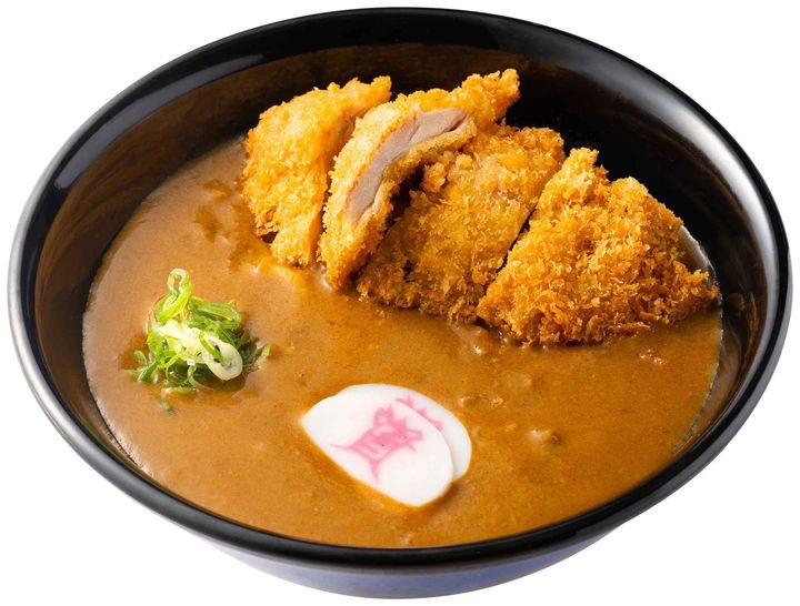 チキンカツ出汁カレーうどんのカツ