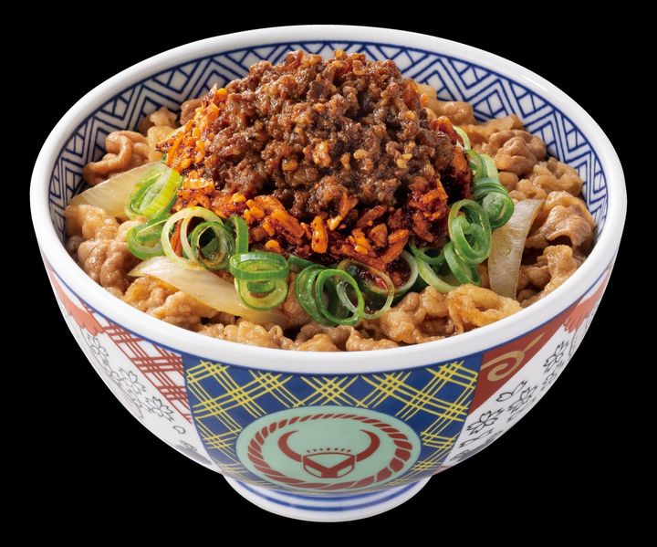 肉味噌ねぎ牛丼