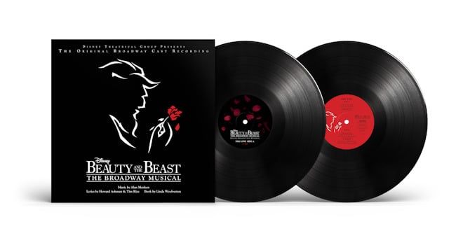 美女と野獣オリジナル・ブロードウェイ・キャスト版のアナログレコード
