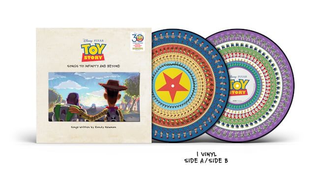 Toy Story Songs to Infinity and Beyondのゾートロープ仕様アナログレコード