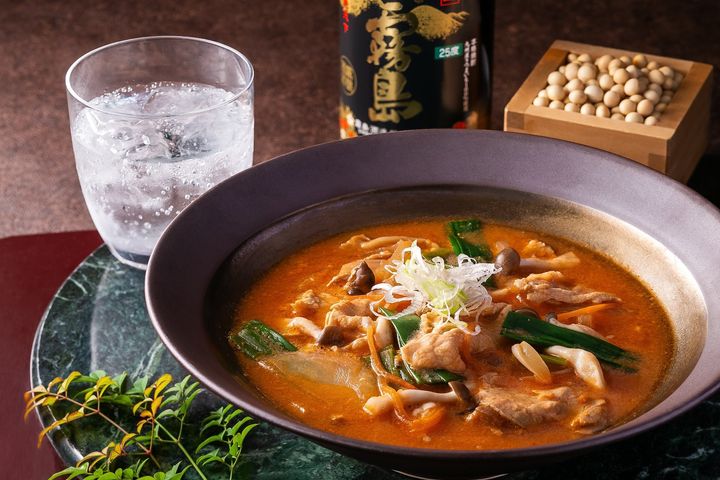 かごしま黒豚豆乳しゃぶしゃぶ 辛味噌だれ