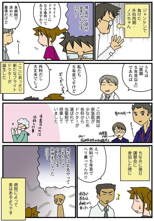 フライトドクターの条件ってあるんですか？ （C）さーたり／KADOKAWA