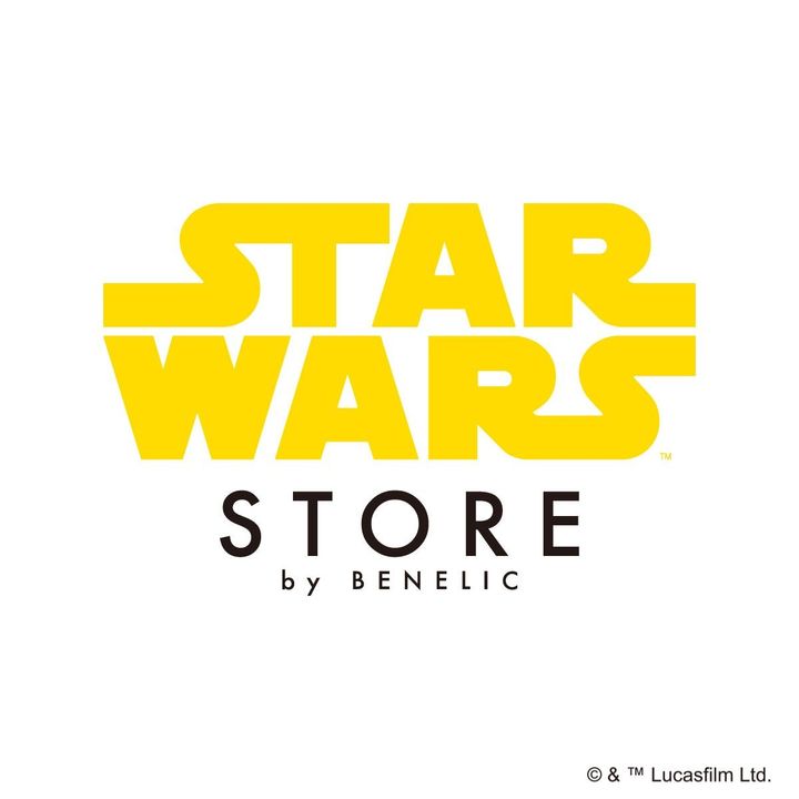 「STAR WARS STORE by BENELIC」のロゴビジュアル