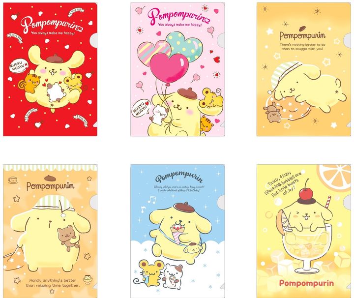 セブン‐イレブン限定A5クリアファイル全6種
