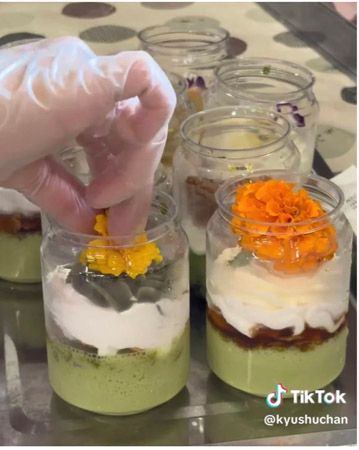 【大分県竹田市】「ハニカムcafe」からエディブルフラワーを使った缶スイーツ「花パフェ」6種が新登場