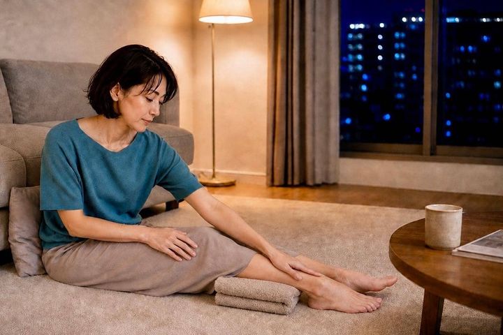 「夕方になると靴がきつい…」大人世代の“脚のむくみ”はどう整える？帰宅後に見直したい２つの習慣