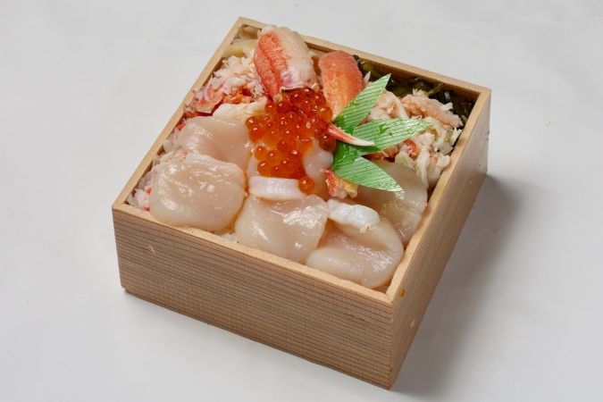 岩田屋本店「第44回 北海道の物産と観光展」道産タラバと帆立のお弁当