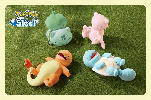 Pokemon Sleepぬいぐるみ4種のラインナップ