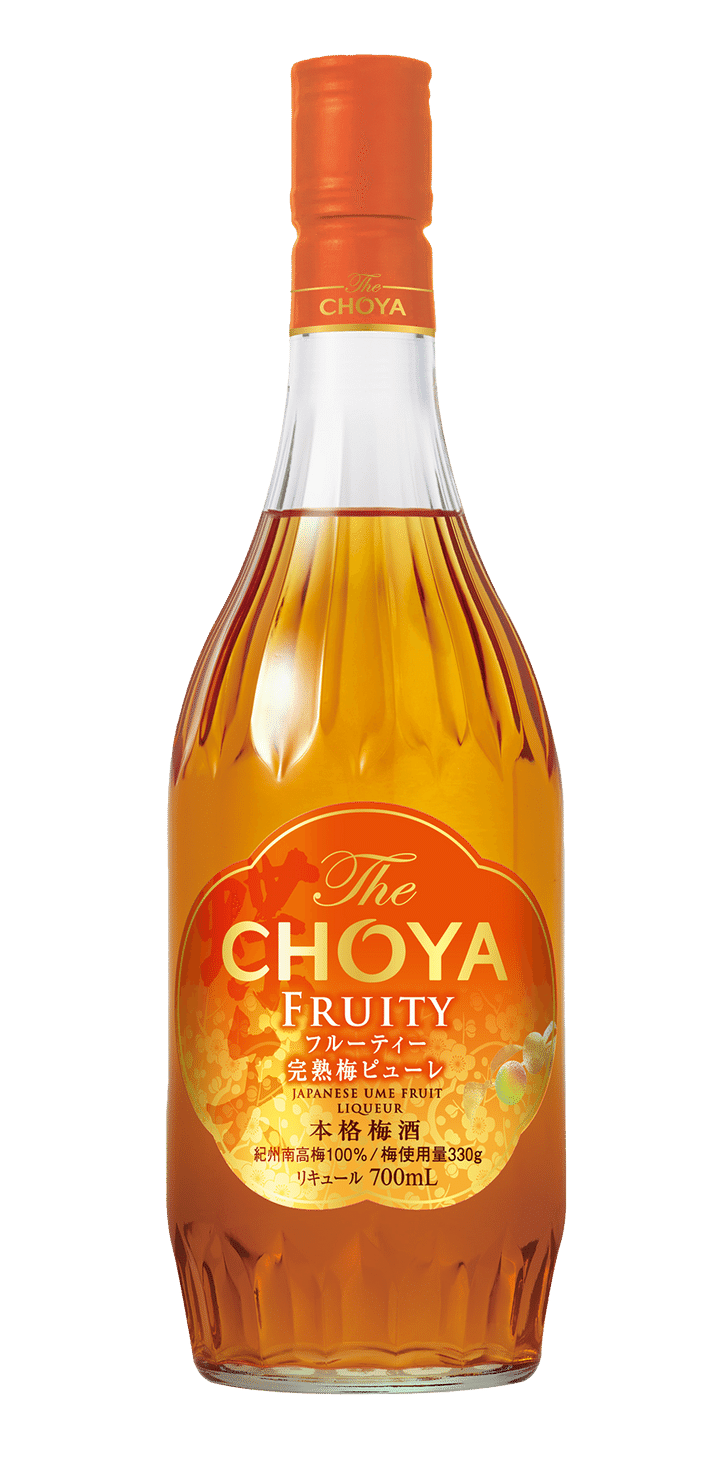 「The CHOYA FRUITY」の瓶ボトル