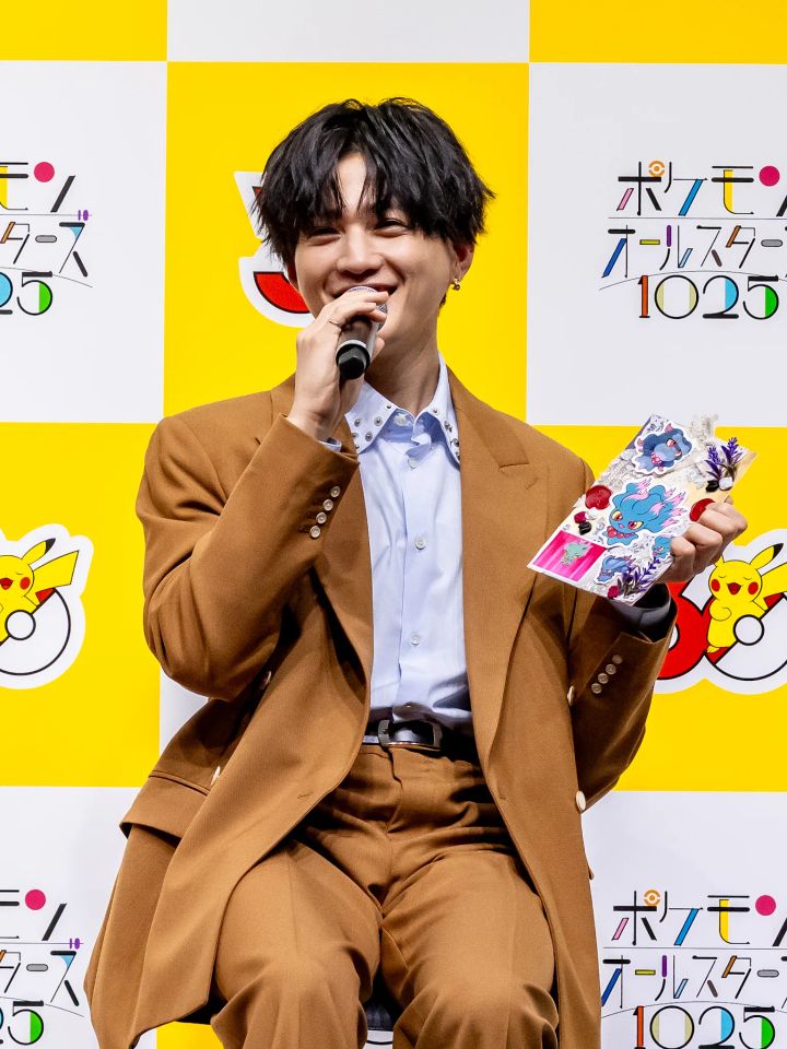 ポケモン「ポケモンオールスターズ 1025」ミュージックビデオ公開記念発表会 八木勇征 ムウマ
