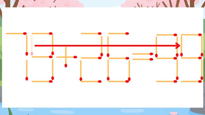 【マッチ棒クイズ】1本だけ動かして正しい式に：79+26=93？の解答画像