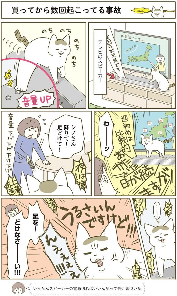 シノさん降りて！足どけて！ （C）卵山玉子／KADOKAWA
