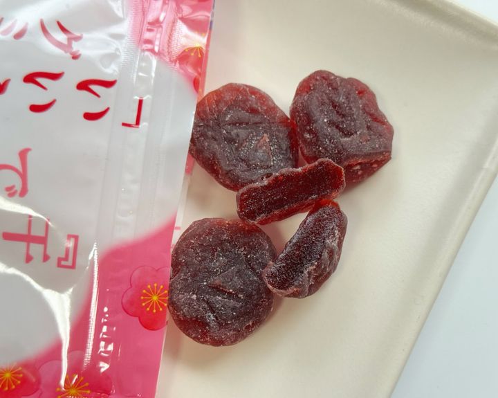干し梅のようなねっちり食感