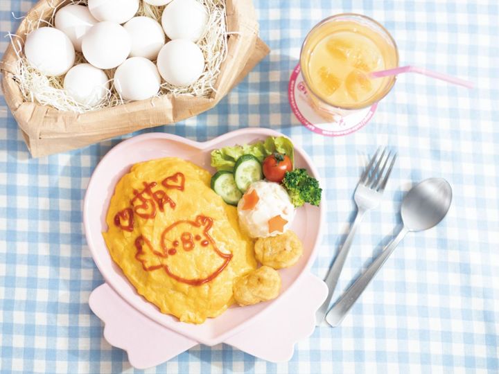 「ぴぴよぴよぴよ♪ひよこさんライス」1250円