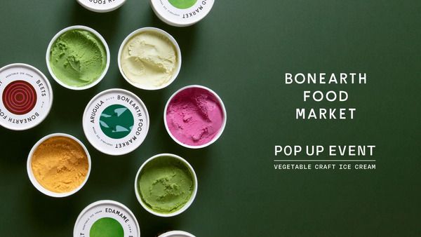 【東京都渋谷区】BONEARTH FOOD MARKETがフードトラック形式POPUPを開催！野菜素材のアイスを販売