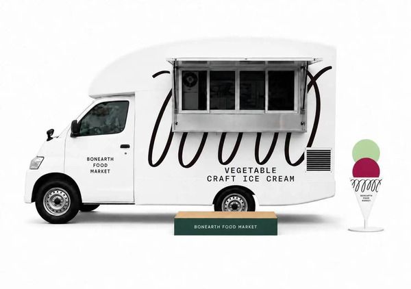 【東京都渋谷区】BONEARTH FOOD MARKETがフードトラック形式POPUPを開催！野菜素材のアイスを販売