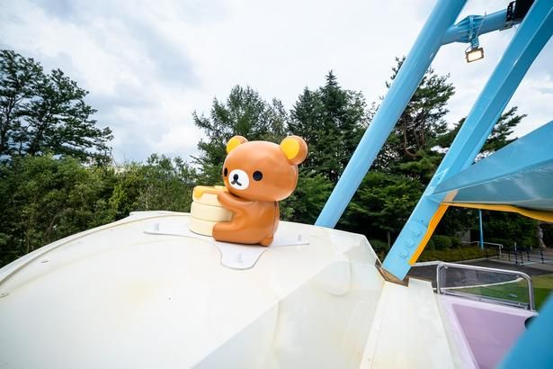船首にちょこんと座る「リラックマ」