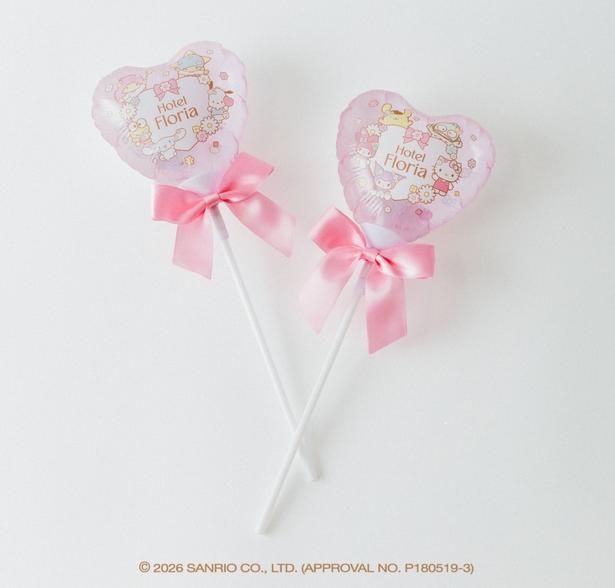 「スティックバルーン サンリオキャラクターズ(A/B)」(各1430円)
