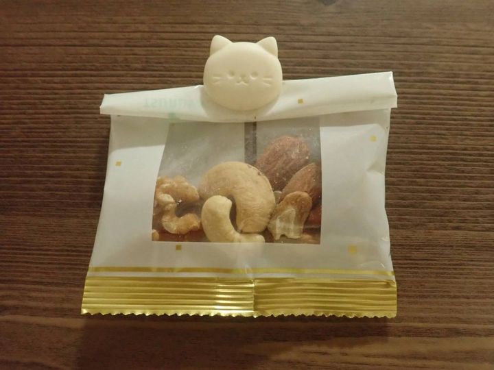 DAISO(ダイソー)：アニマルクリップ(ねこ、3個)