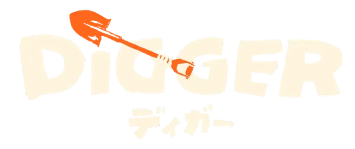 「DIGGER／ディガー」のロゴマーク