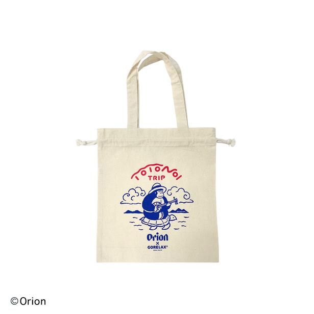 巾着トート(まもるさんと海亀) 2750円
