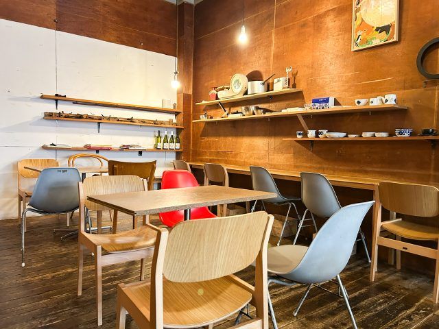 CIBI Tokyo Storeの店内カウンター
