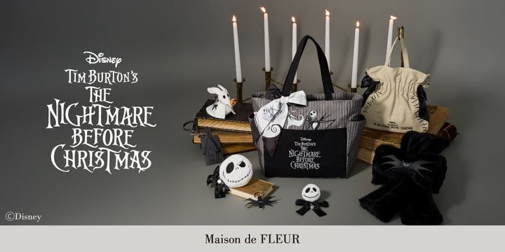 Maison de FLEUR「ティム・バートン ナイトメアー・ビフォア・クリスマス」コレクション全9型