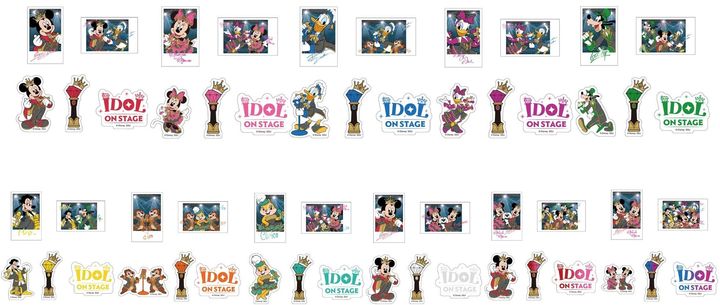 I賞キャラサイン入りカード&ステッカーセット全11種