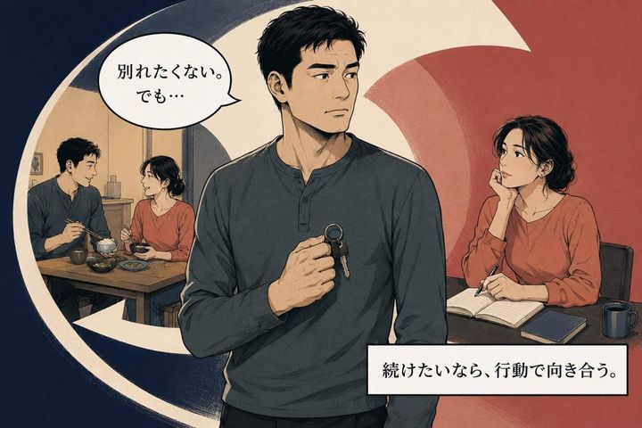 ケンカばかりなのに「別れたくない」。変わろうとしない男性の本音