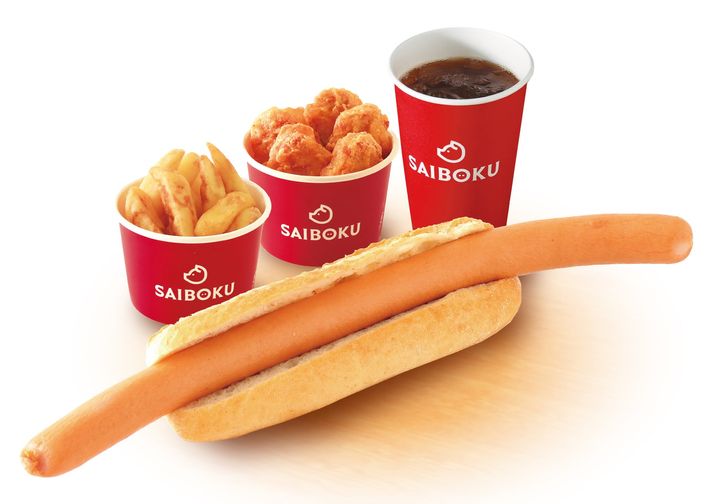 「ロングホッとんドッグセット」