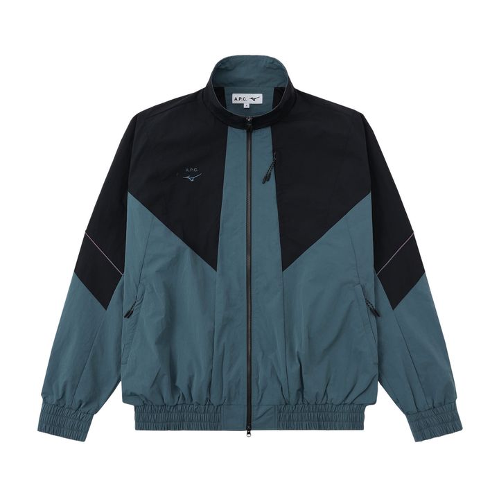 BLOUSON CONDOR ブルーグレー×黒