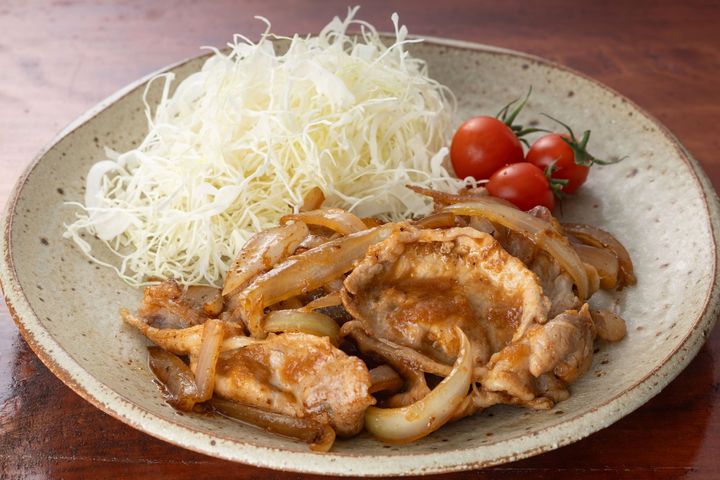 豚肉と玉ねぎの生姜焼き