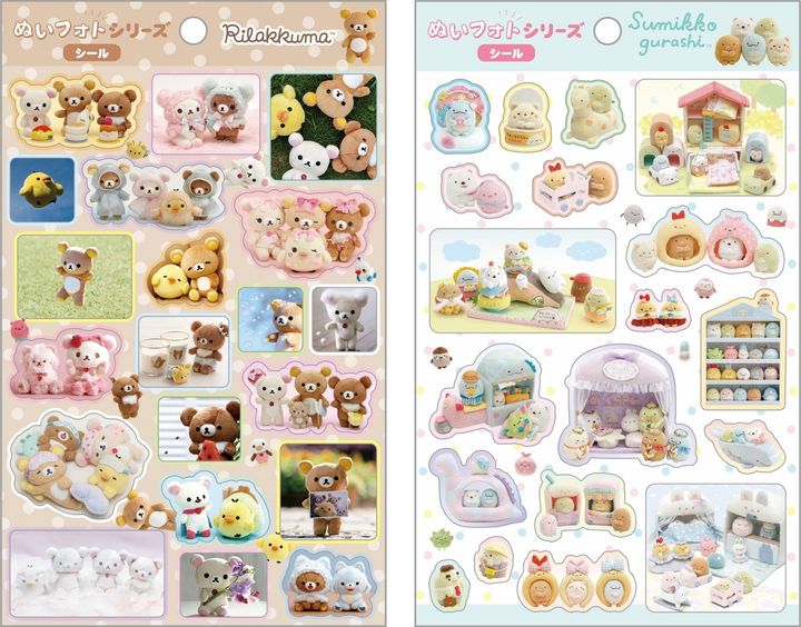 「ぬいフォトシリーズ」シール