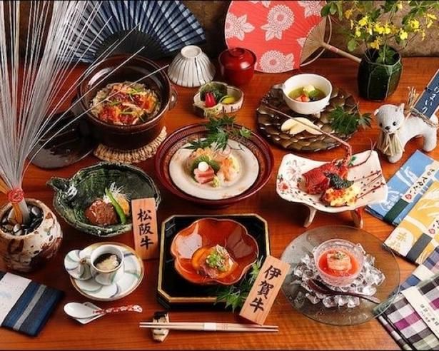 「新宿 なだ万」で特別コース「美し国 三重懐石」を提供中