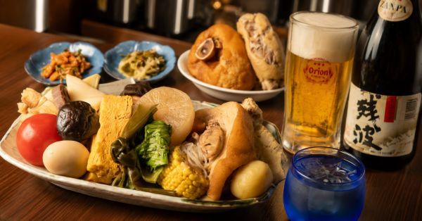 【沖縄県那覇市】熱々おでん×オリオンビール！沖縄おでん「おふくろ」で90分食べ飲み放題2,980円