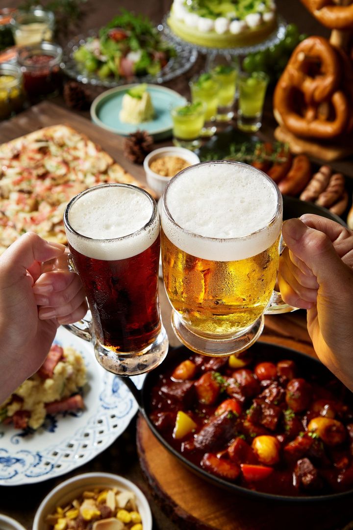 ビールと料理を楽しむフェアのイメージ