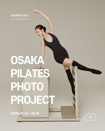 【大阪府大阪市】韓国ヘアメイク体験も。ピラティスマシンを使用したプロフィール撮影をJUNO PILATESで実施