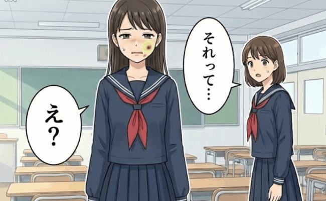 メイクの失敗 イメージカット