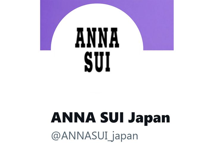 ANNA SUI Japanの公式X（@ANNASUI_japan）より