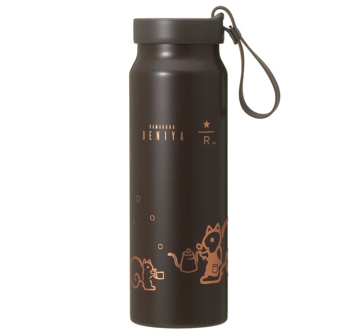「鎌倉紅谷 スターバックス リザーブ® ステンレスボトル ダークブラウン」355ml 5600円