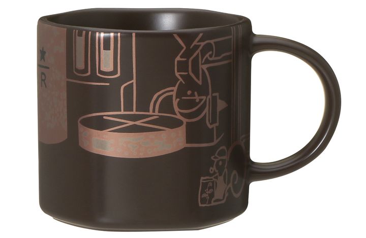 「鎌倉紅谷 スターバックス リザーブ® マグ ダークブラウン」355ml 3900円