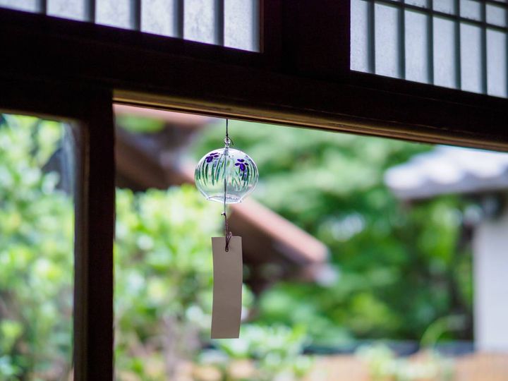 窓 厄除け 風鈴