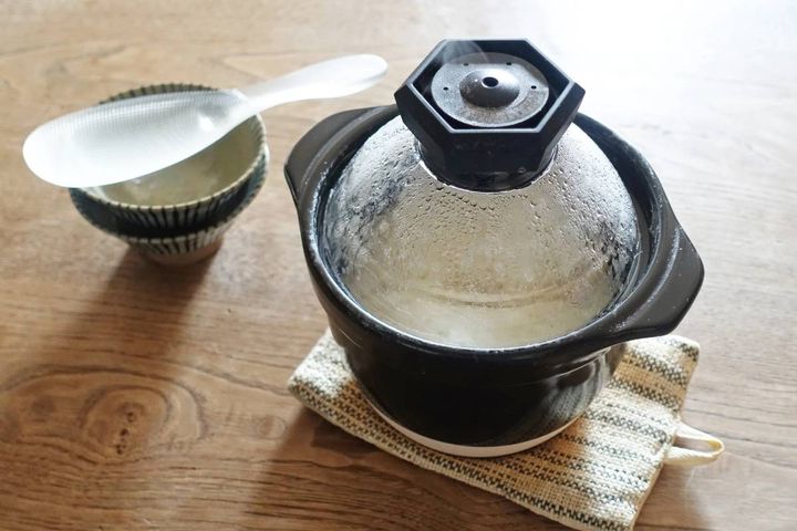 HARIO（ハリオ）「フタがガラスのご飯釜」