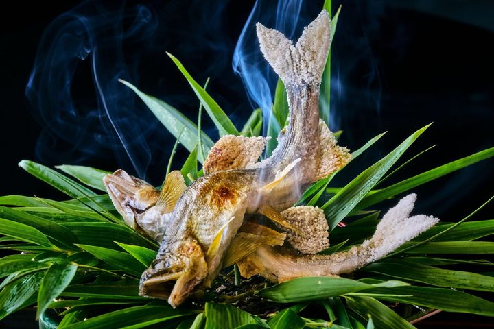 俵石の焼肴（イメージ）