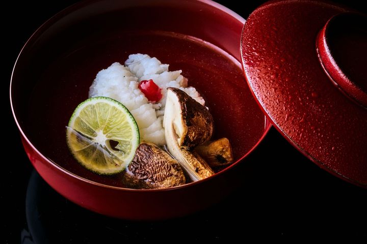 料亭俵石の季節会席の一品（イメージ）