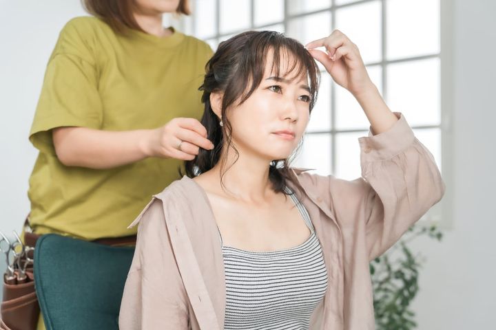 カットで小顔に見せるには？（画像はイメージ）