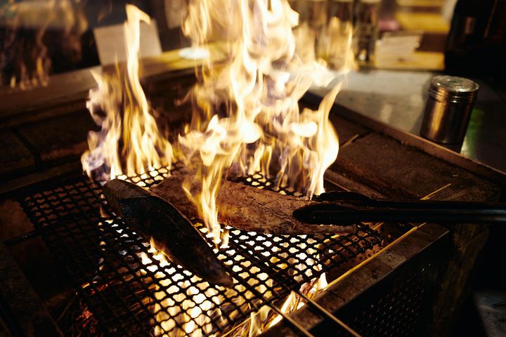 鰹の藁焼き
